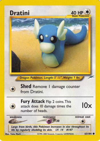 Dratini 063/105 - Neo Destiny Unlimited - Common