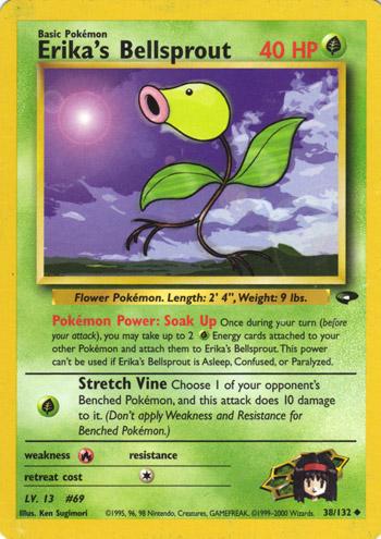 Erika's Bellsprout 038/132 - Gym Challenge Unlimited - Uncommon