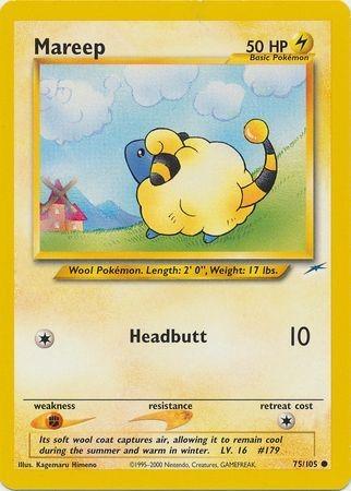 Mareep 075/105 - Neo Destiny Unlimited - Common