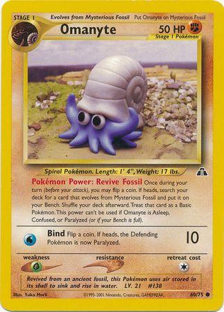 Omanyte 060/075 - Neo Discovery Unlimited - Common