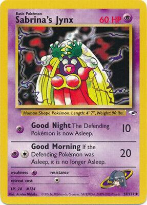 Sabrina's Jynx 059/132 - Gym Heroes Unlimited - Uncommon
