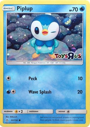 Piplup 032/156 - Miscellaneous Cards & Products Holofoil - Promo