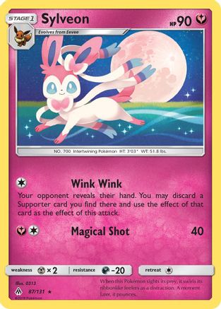 Sylveon (87/131) - SM Forbidden Light - Rare