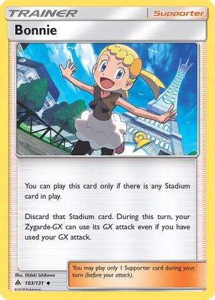 Bonnie (103/131) - SM Forbidden Light Reverse Holofoil - Uncommon