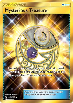 Mysterious Treasure (Secret) (145/131) - SM Forbidden Light Holofoil - Secret Rare