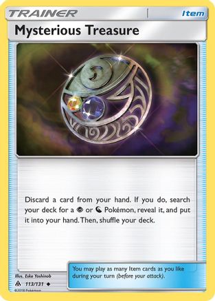 Mysterious Treasure (113/131) - SM Forbidden Light - Uncommon