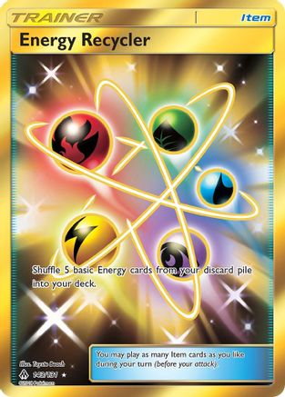 Energy Recycler (Secret) 143/131 - SM Forbidden Light Holofoil - Secret Rare