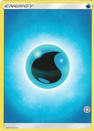 Water Energy () ) - SM Trainer Kit Alolan Sandslash & Alolan Ninetales - Common