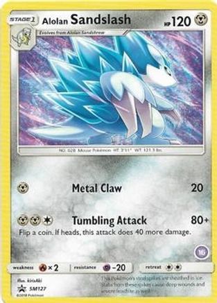 Alolan Sandslash () (SM127) - SM Trainer Kit Alolan Sandslash & Alolan Ninetales - Promo
