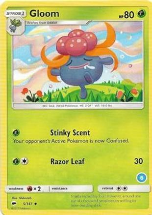 Gloom () (5) - SM Trainer Kit Alolan Sandslash & Alolan Ninetales - Uncommon