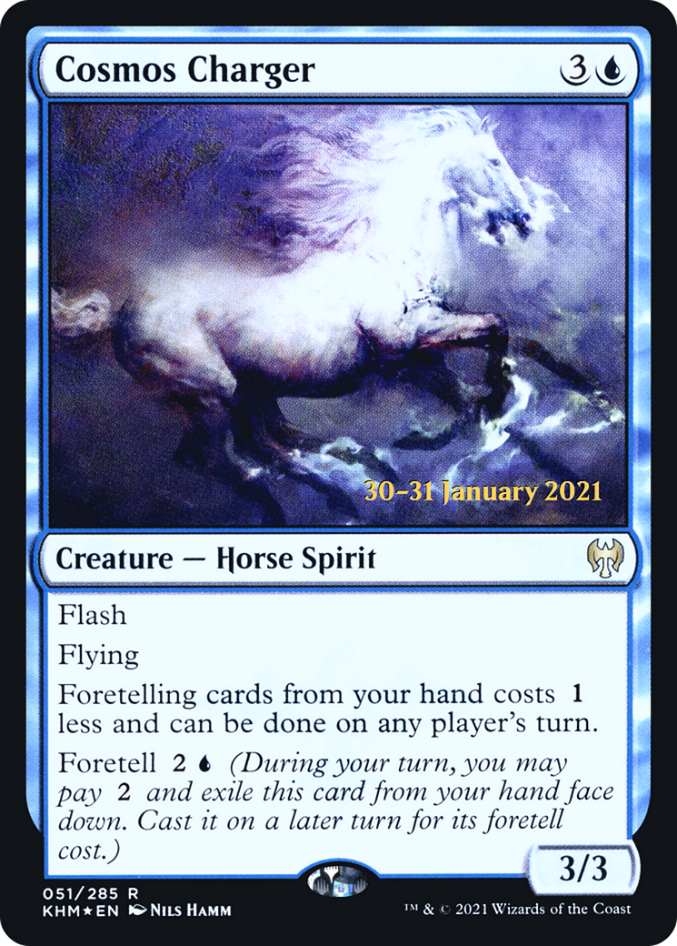 Cosmos Charger (PRE-51S) - Kaldheim Promos (Prerelease) Foil