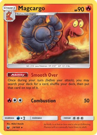 Magcargo (24/168) - SM Celestial Storm - Rare