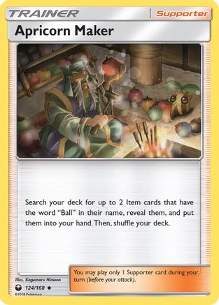 Apricorn Maker (124/168) - SM Celestial Storm Reverse Holofoil - Uncommon