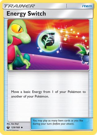 Energy Switch 129/168 - SM Celestial Storm Normal - Uncommon