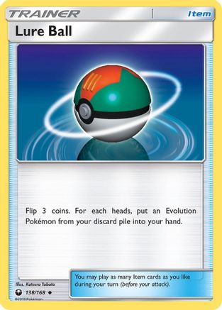 Lure Ball (138/168) - SM Celestial Storm Reverse Holofoil - Uncommon