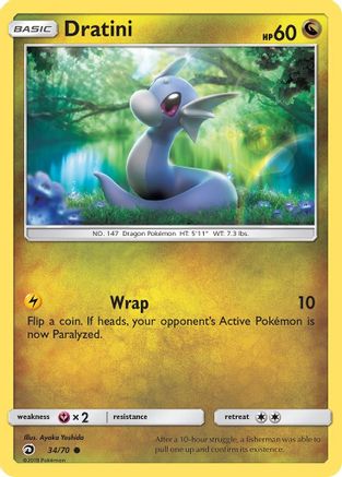 Dratini (34) 034/70 - Dragon Majesty Normal - Common