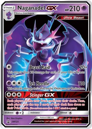 Naganadel GX (SM125/248) - SM Promos Holofoil - Promo