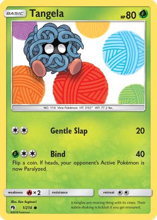 Tangela (1/214) - SM Lost Thunder - Common
