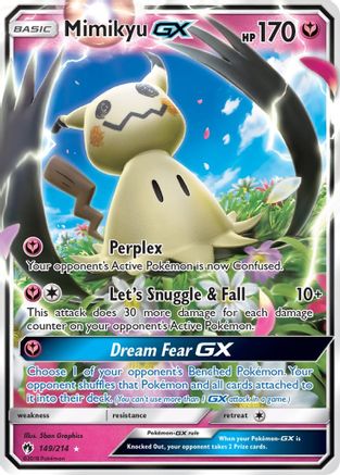 Mimikyu GX (149/214) - SM Lost Thunder Holofoil - Ultra Rare