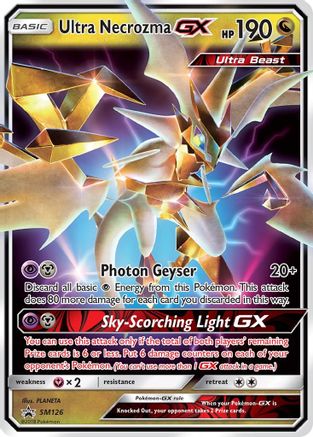 Ultra Necrozma GX (SM126/248) - SM Promos Holofoil - Promo