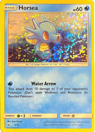 Horsea (3/12) - McDonalds Promos 2018 Holofoil - Promo