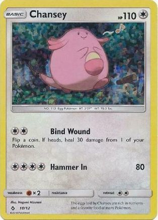 Chansey (10/12) - McDonalds Promos 2018 Holofoil - Promo