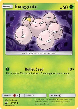 Exeggcute (8/181) - SM Team Up - Common