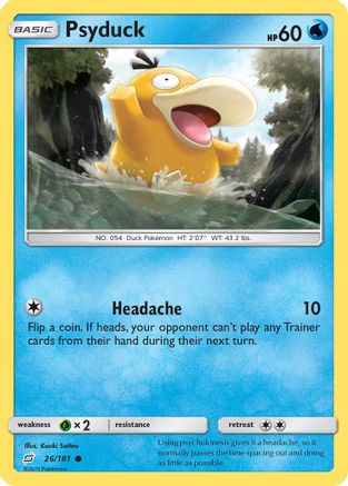 Psyduck (26/181) - SM Team Up - Common