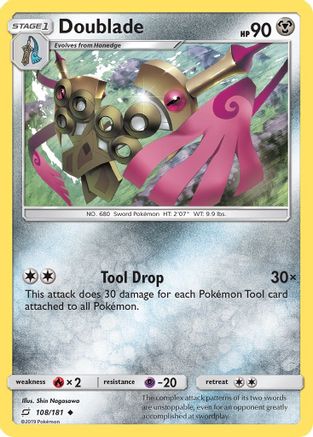 Doublade (108/181) - SM Team Up - Uncommon
