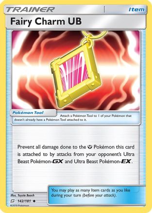 Fairy Charm UB 142 - SM Team Up Reverse Holofoil - Uncommon