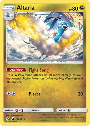Altaria (40a/70) - Alternate Art Promos Holofoil - Promo