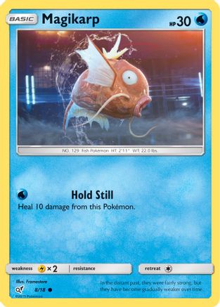 Magikarp (Holo Common) (8/18) - Detective Pikachu Holofoil - Common