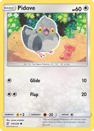 Pidove (174/236) - SM Unified Minds - Common
