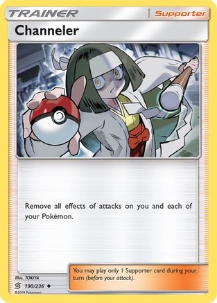Channeler (190/236) - SM Unified Minds Reverse Holofoil - Uncommon