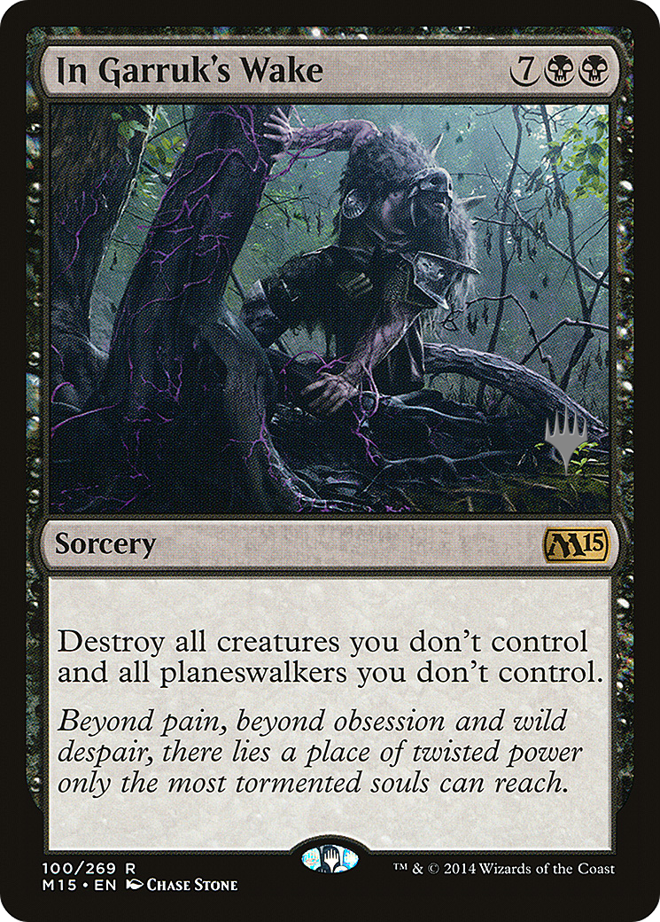 In Garruk's Wake (PPTHB-100P) - Magic 2015 Promos (Promo Pack) Foil