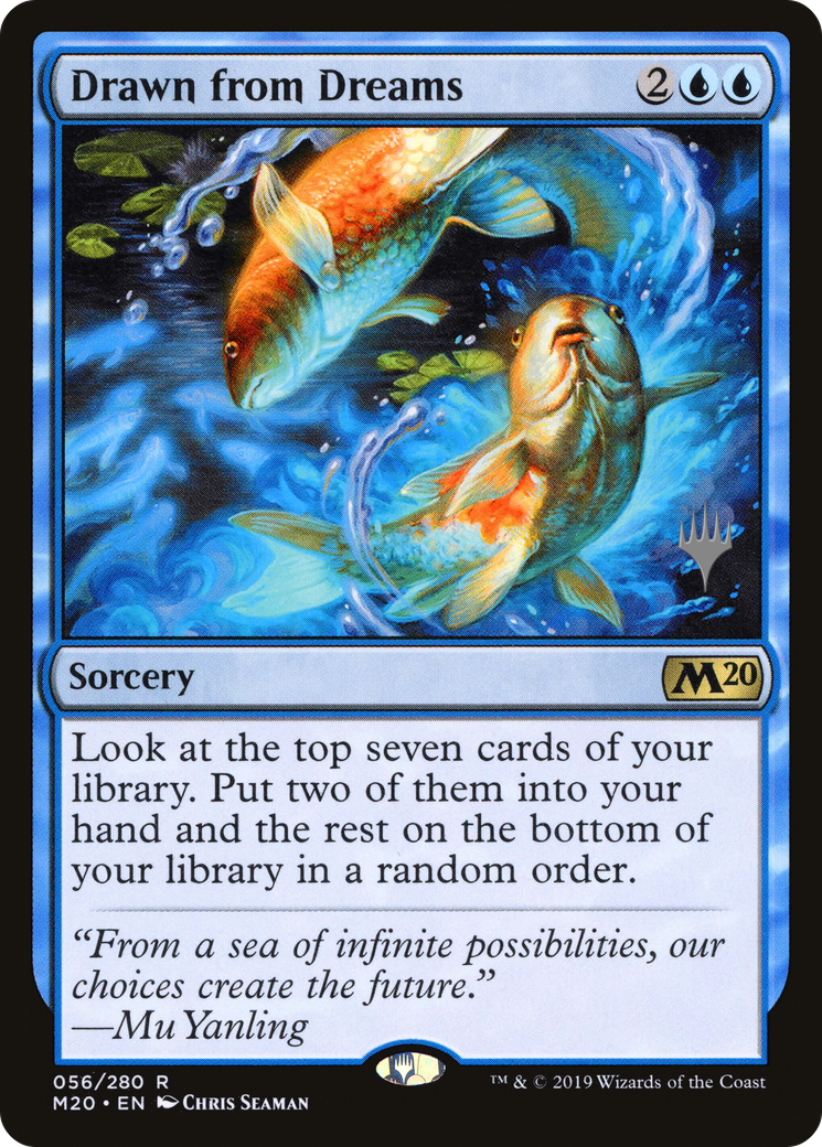 Drawn from Dreams (PPM20-56P) - Core Set 2020 Promos (Promo Pack)