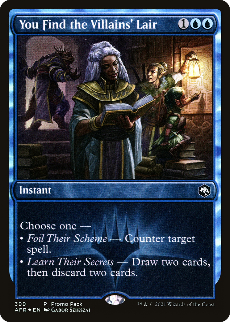 You Find the Villains' Lair (PPAFR-399) - Adventures in the Forgotten Realms (Promo Pack) Foil