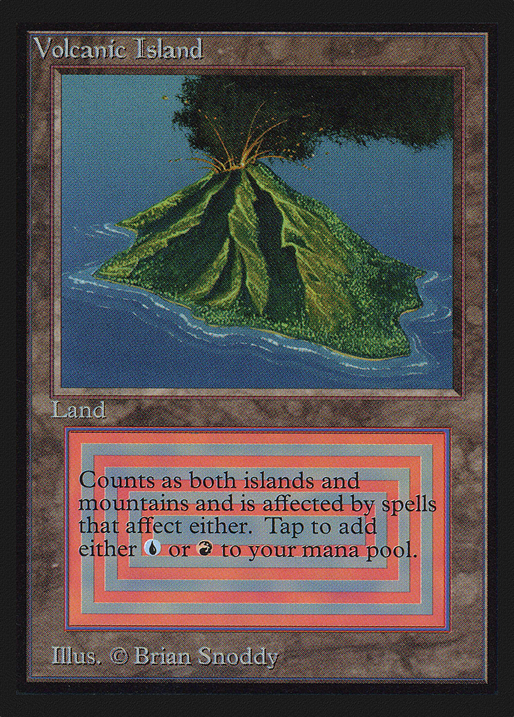 Volcanic Island (CED-) - Collectors' Edition