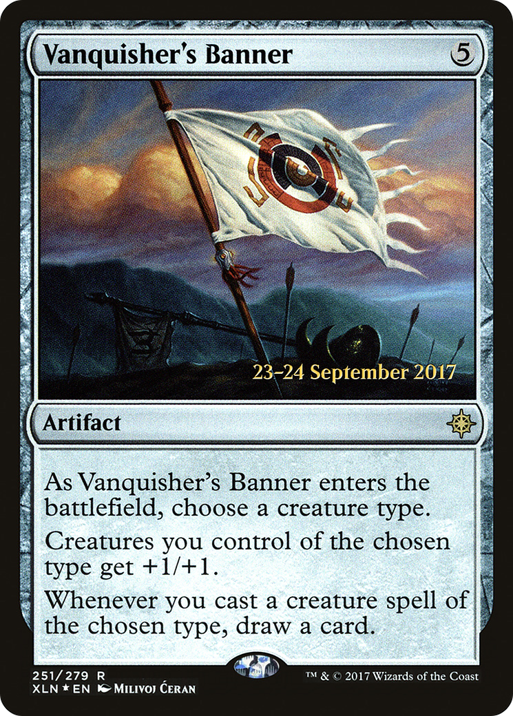 Vanquisher's Banner (PRE-251S) - Ixalan Promos (Prerelease) Foil