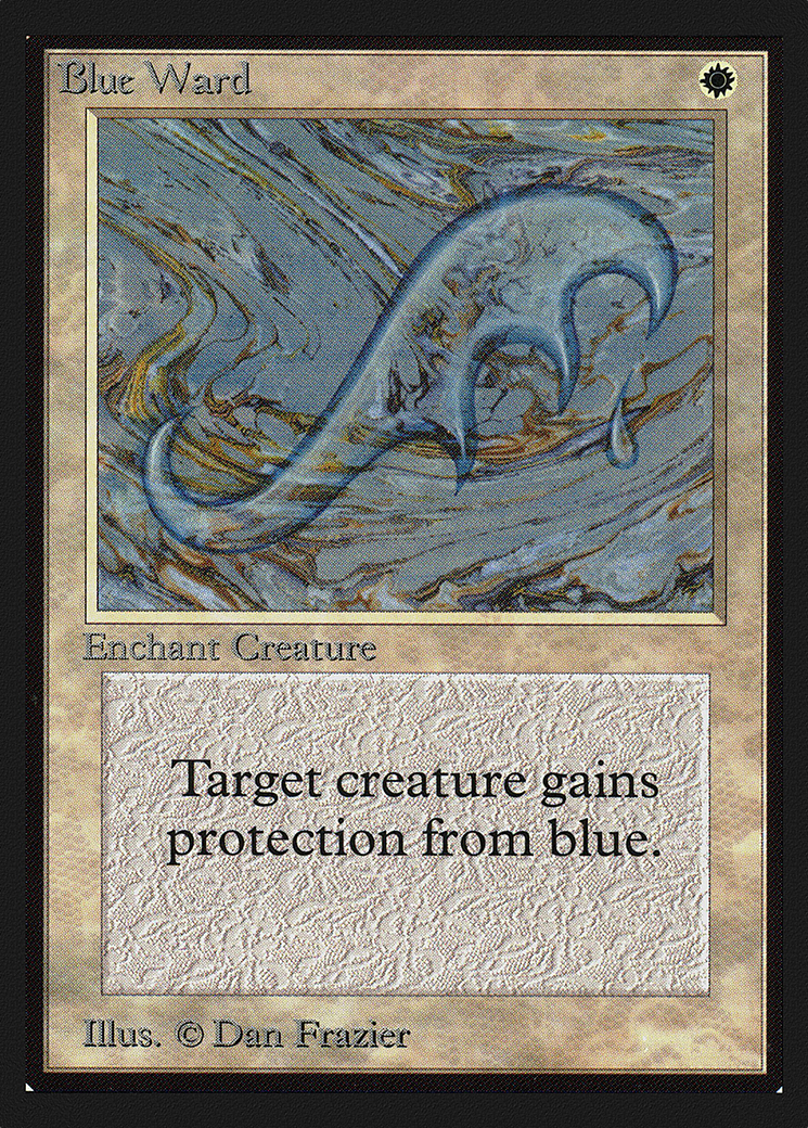 Blue Ward (IED-008) - Intl. Collectors' Edition