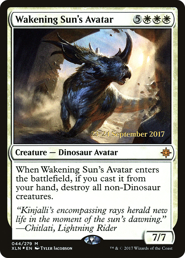 Wakening Sun's Avatar (PRE-44S) - Ixalan Promos (Prerelease) Foil