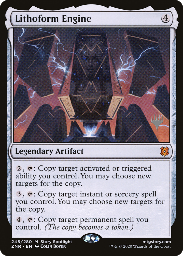 Lithoform Engine (PPZNR-245) - Zendikar Rising Promos (Promo Pack)