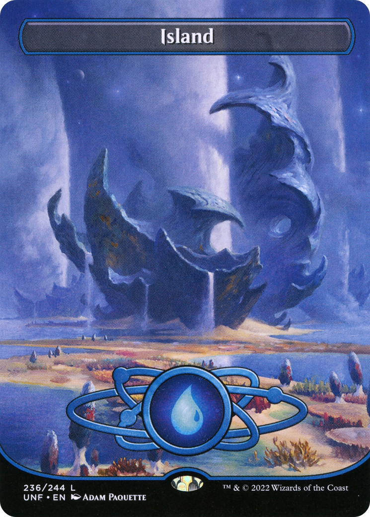 Island (Borderless)(UNF-236) - Unfinity