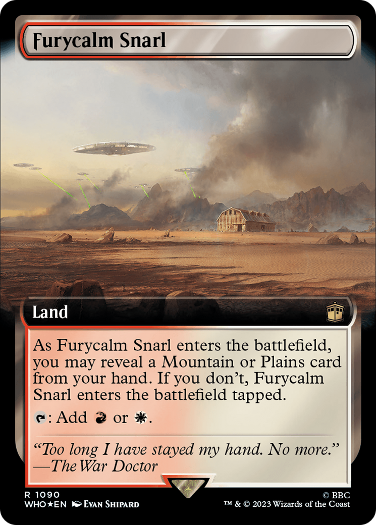 Furycalm Snarl (WHO-1090) - Doctor Who: (Extended Art) Foil
