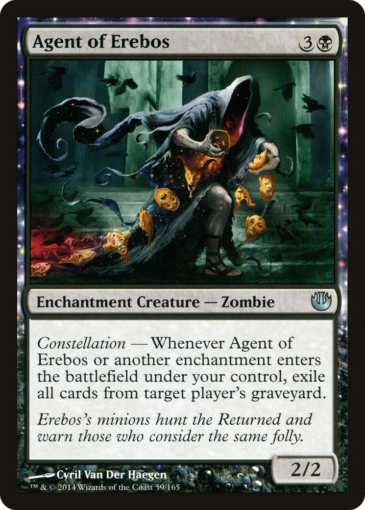 Agent of Erebos (JOU-059) - Journey into Nyx Foil