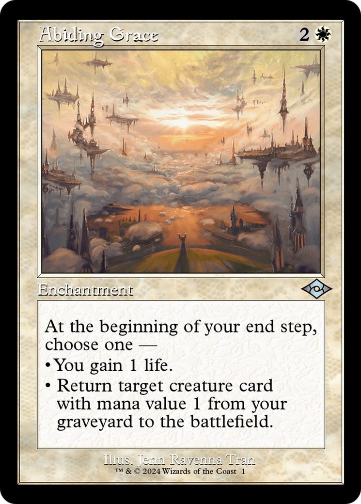 Abiding Grace (Retro Frame) (MH2-001) - Modern Horizons 2 Timeshifts