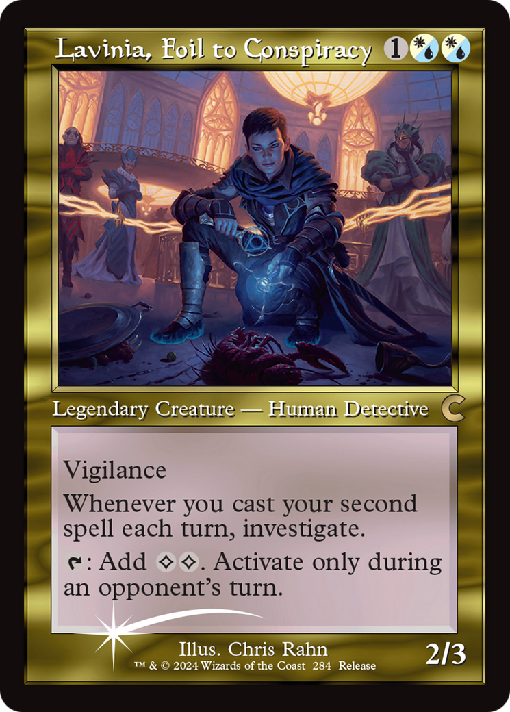 Lavinia, Foil to Conspiracy (Retro Frame) (CLU-284) - Ravnica: Clue Edition Foil (Release)