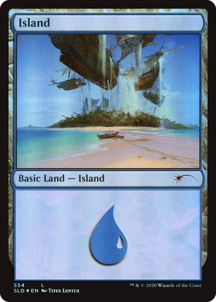 Island (SLD-554) - Secret Lair Drop Foil