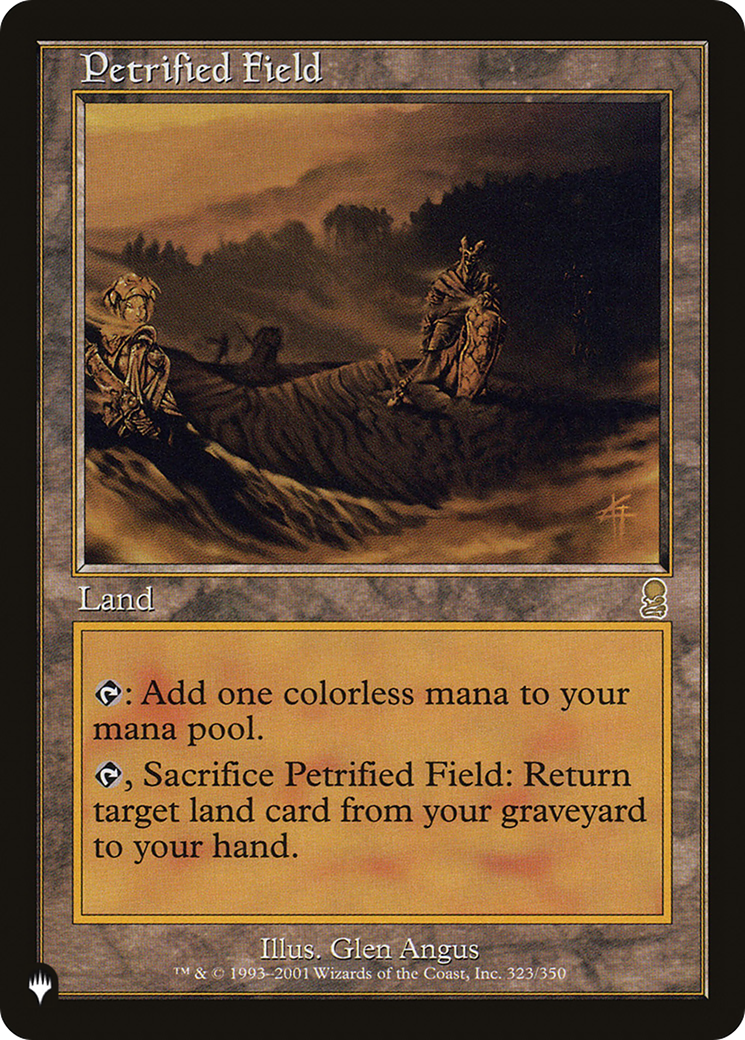 Petrified Field (LIST-ODY-323) - The List