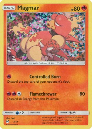 Magmar (3/12) - McDonalds Promos 2019 Holofoil - Promo